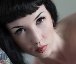 Ansigt portræt af kvinde