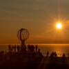 Motiv fra midnatssol på Nordkapp Motiv fra midnatssol på Nordkapp