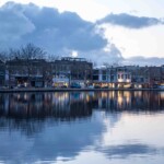 Wormerveer i aftenlys