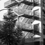 Trappemotiv i nærheden af St. Michaels kirke